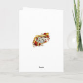 Hermes het Maltese Lege Wenskaart van Kerstmis Feestdagen Kaart (Achterkant)