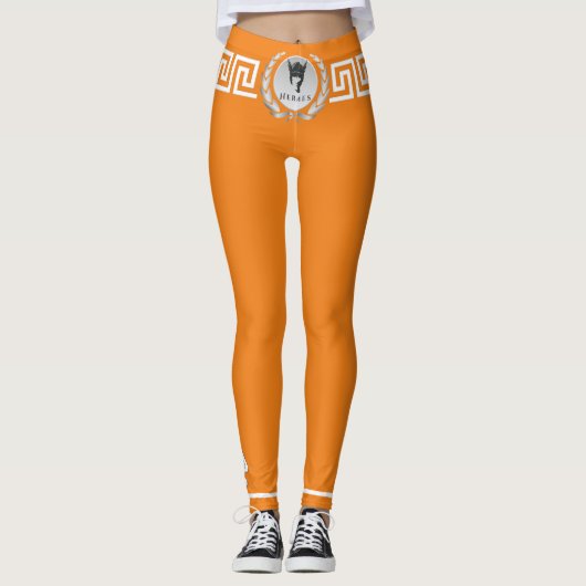 Hermes, Laurels, Griekse sleutel, Hermes Wings Des Leggings (Voorkant)