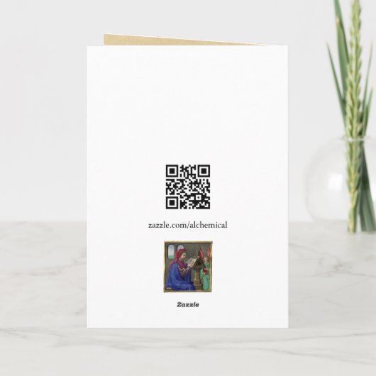 Hermes Messenger van het Gods-Wenskaart Kaart (Achterkant)