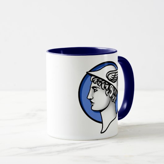 Hermes met Talarius Mok (Voorkant rechts)