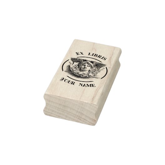 Hermes oude god antiek ex libris rubberstempel (Stempel)