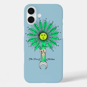 Hermes Sacred Tree of Alchemy iPhone 16 Plus Hoesje