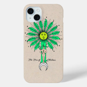 Hermes Sacred Tree of Alchemy iPhone 15 Mini Hoesje