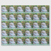 Hermes the Maltese Gift Wrapping Paper Cadeaupapier (Vlak)