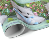 Hermes the Maltese Gift Wrapping Paper Cadeaupapier (Rol Hoek)