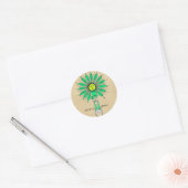 Hermes Tree of Alchemy Ronde Sticker (Envelop)