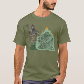 Hermes Trismegistus en de Smaragdgroene Tafel T-shirt (Voorkant)