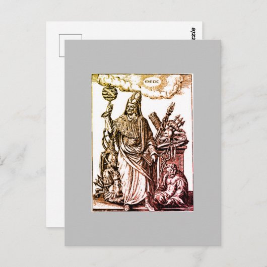 Hermes Trismegistus (Hermes the Thrice-Greatest) Briefkaart (Voorkant / Achterkant)