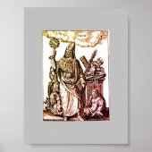 Hermes Trismegistus (Hermes the Thrice-Greatest) Poster (Voorkant)