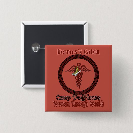 Hermes's Cabin Strength Button (Voorkant /achterkant)