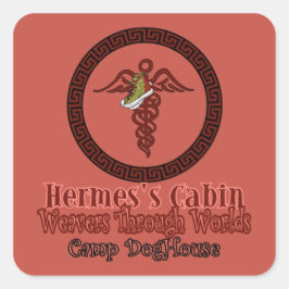 Hermes's Cabin Strength Sticker