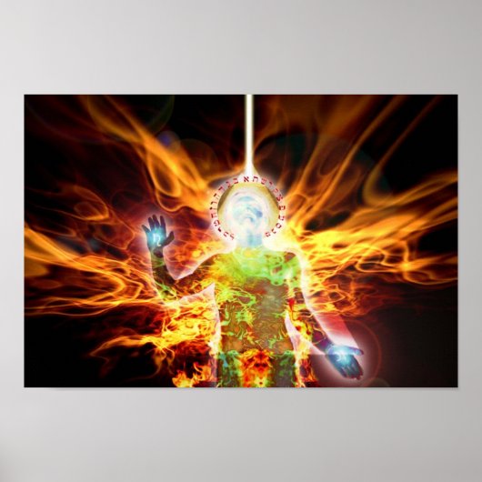 Hermetic Fire Poster (Voorkant)