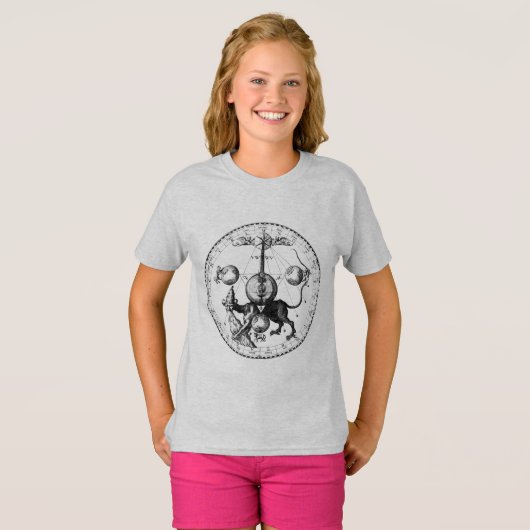 Hermetic Kabbalah Mandala Symbol T-shirt (Voorkant volledig)