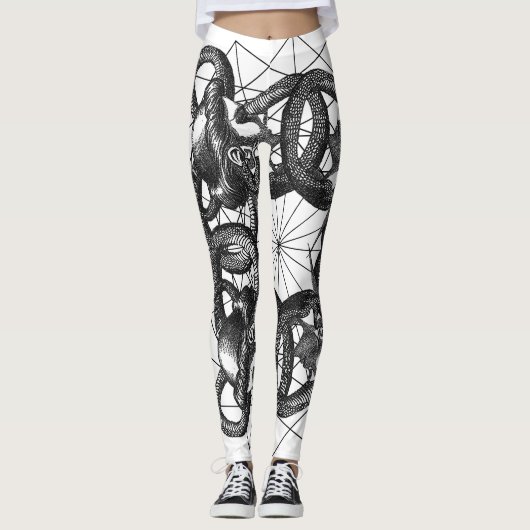 Hermetica Moderna - Medusa Intertwined Leggings (Voorkant)