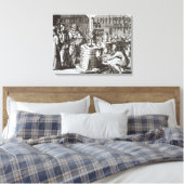Hermetische filosofen en alchemicus uit 'Muse' Canvas Afdruk (Insitu (Slaapkamer))