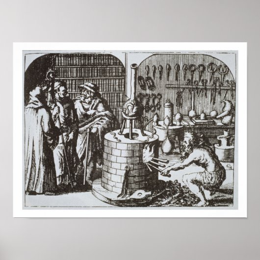 Hermetische filosofen en alchemicus uit 'Muse' Poster (Voorkant)