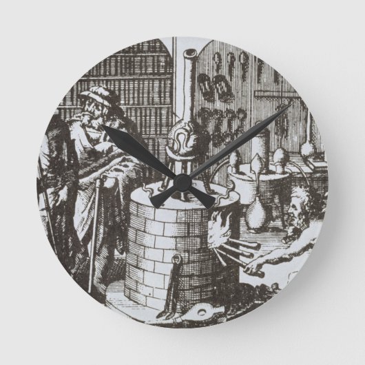 Hermetische filosofen en alchemicus uit 'Muse' Ronde Klok (Voorkant)