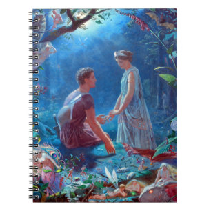 Hermia en Lysander A MidSummer Night's Dream Notitieboek