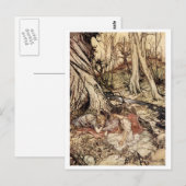 Hermia en Lysander Briefkaart (Voorkant / Achterkant)