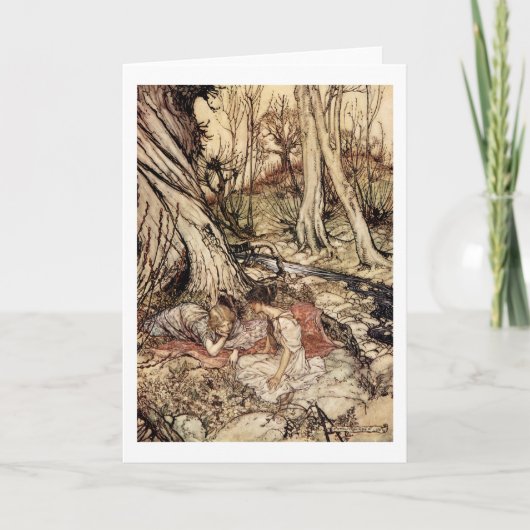 Hermia en Lysander Kaart (Voorkant)