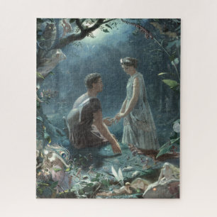 Hermia Lysander & fairies Midzomer Night Dream Legpuzzel
