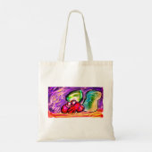 Hermietkreeft edelsteen tote bag (Achterkant)