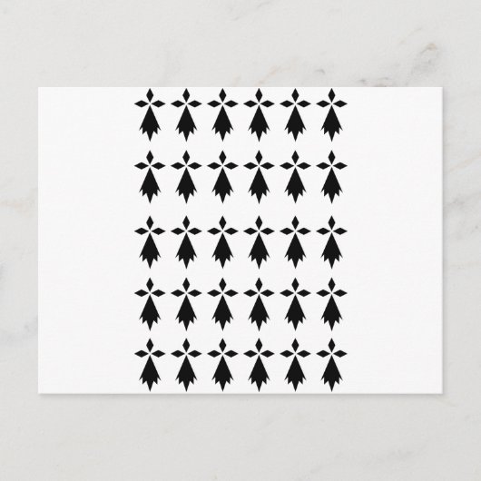 hermijndrapeau Bretagne Briefkaart (Voorkant)