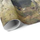 Hermine Biedermann-paarden bij de Stab Wr Cadeaupapier (Rol Hoek)