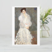 Hermine Gallia van Gustav Klimt Kaart (Staand voorkant)