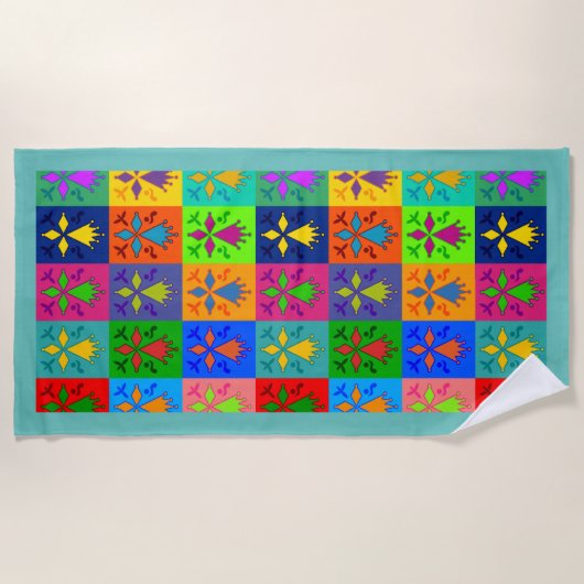 Hermine Pop Strandlaken (Voorkant)