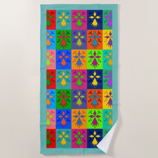 Hermine Pop Strandlaken (Voorkant)