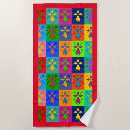 Hermine Pop Strandlaken (Voorkant)