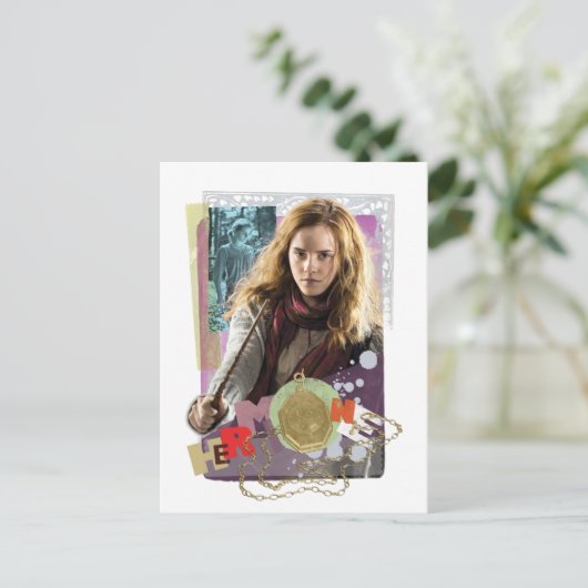 Hermione 14 briefkaart (Staand voorkant)
