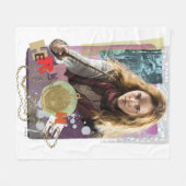 Hermione 14 fleece deken (Voorkant (Horizontaal))