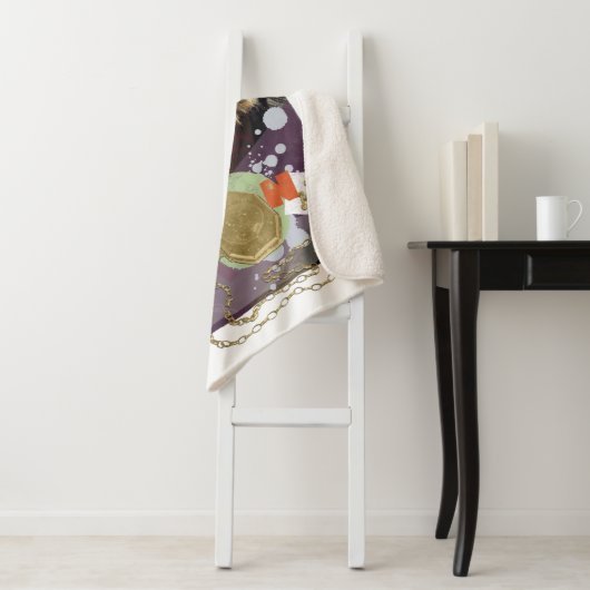 Hermione 14 sherpa deken (In situ)