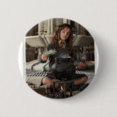 Hermione 20 ronde button 5,7 cm (Voorkant)