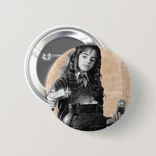 Hermione 7 ronde button 5,7 cm (Voorkant /achterkant)
