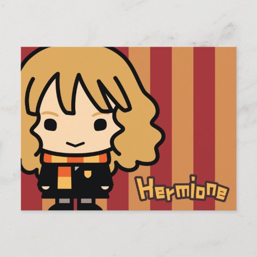 Hermione Granger Cartoon Character Art Briefkaart (Voorkant)