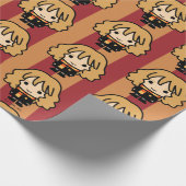 Hermione Granger Cartoon Character Art Cadeaupapier (Hoek)
