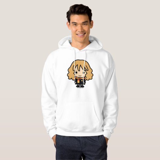 Hermione Granger Cartoon Character Art Hoodie (Voorkant volledig)