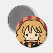 Hermione Granger Cartoon Character Art Magneet (Voorkant / Achterkant)