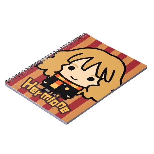 Hermione Granger Cartoon Character Art Notitieboek (Linkerzijde)