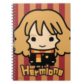 Hermione Granger Cartoon Character Art Notitieboek (Voorkant)