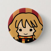 Hermione Granger Cartoon Character Art Ronde Button 5,7 Cm (Voorkant)