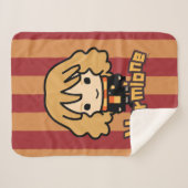 Hermione Granger Cartoon Character Art Sherpa Deken (Voorkant (horizontaal))