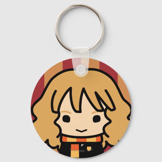 Hermione Granger Cartoon Character Art Sleutelhanger (Voorkant)