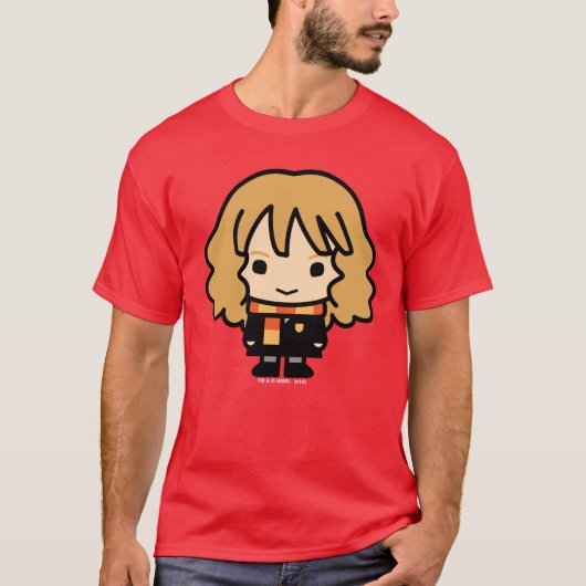 Hermione Granger Cartoon Character Art T-shirt (Voorkant)