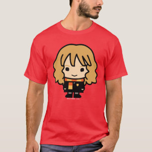 Hermione Granger Cartoon Karakter Kunst T-shirt