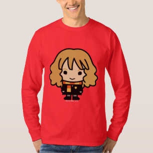 Hermione Granger Cartoon Karakter Kunst T-shirt