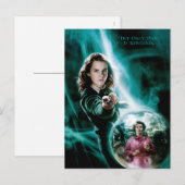 Hermione Granger en professor Umbridge Briefkaart (Voorkant / Achterkant)